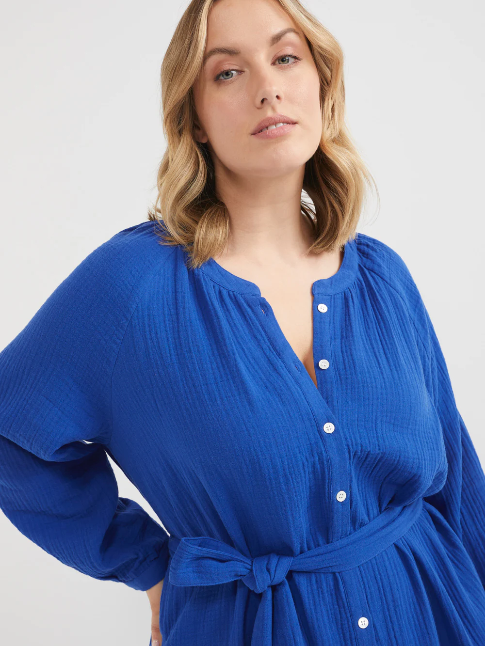 The Cotton Crinkle Boho Dress - Image 9