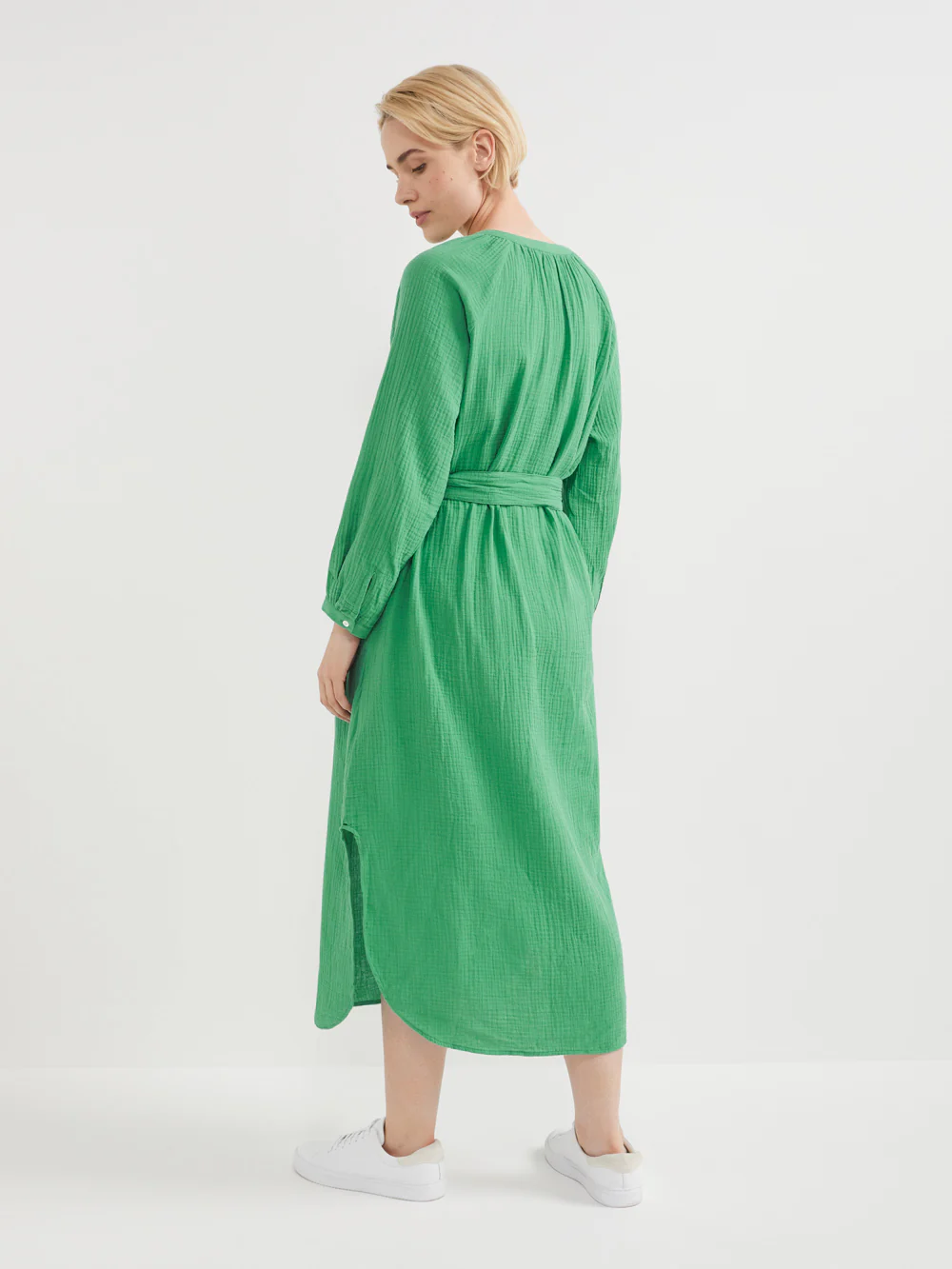 The Cotton Crinkle Boho Dress - Image 3