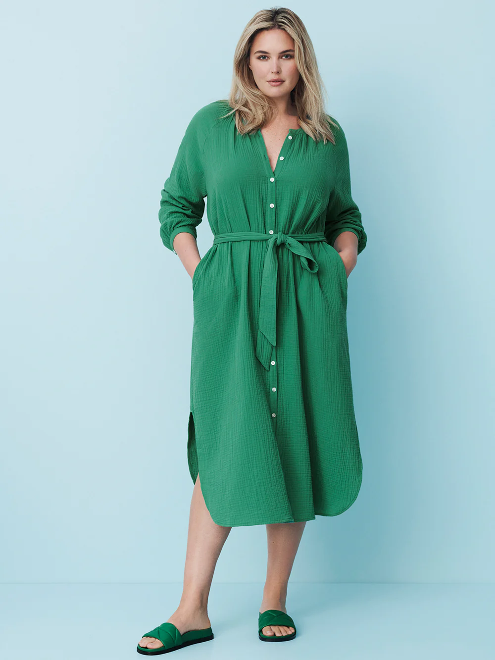 The Cotton Crinkle Boho Dress - Image 5