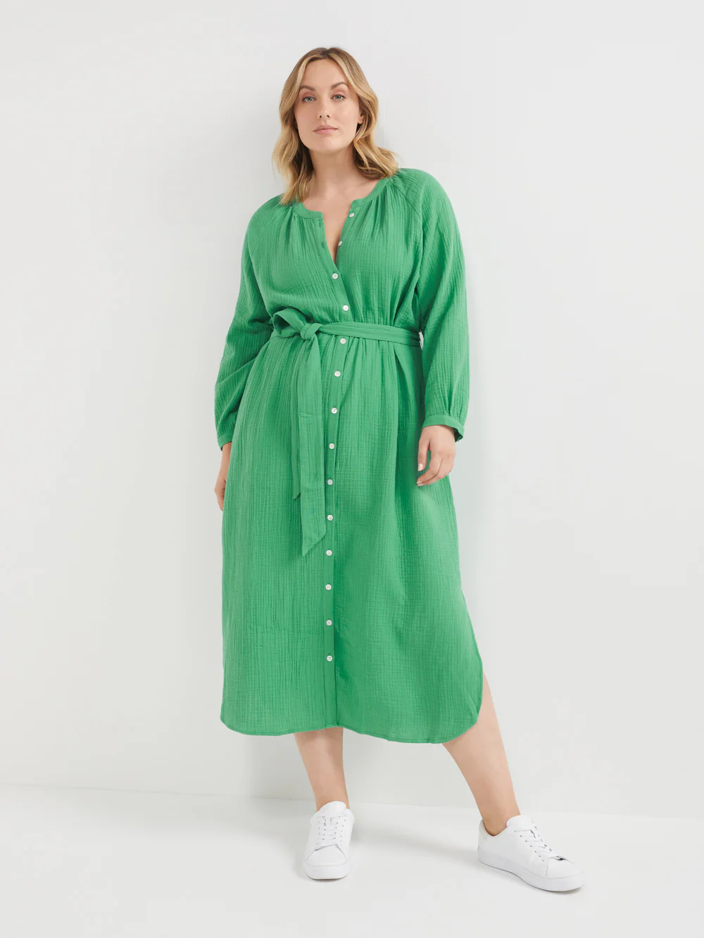 The Cotton Crinkle Boho Dress - Image 6