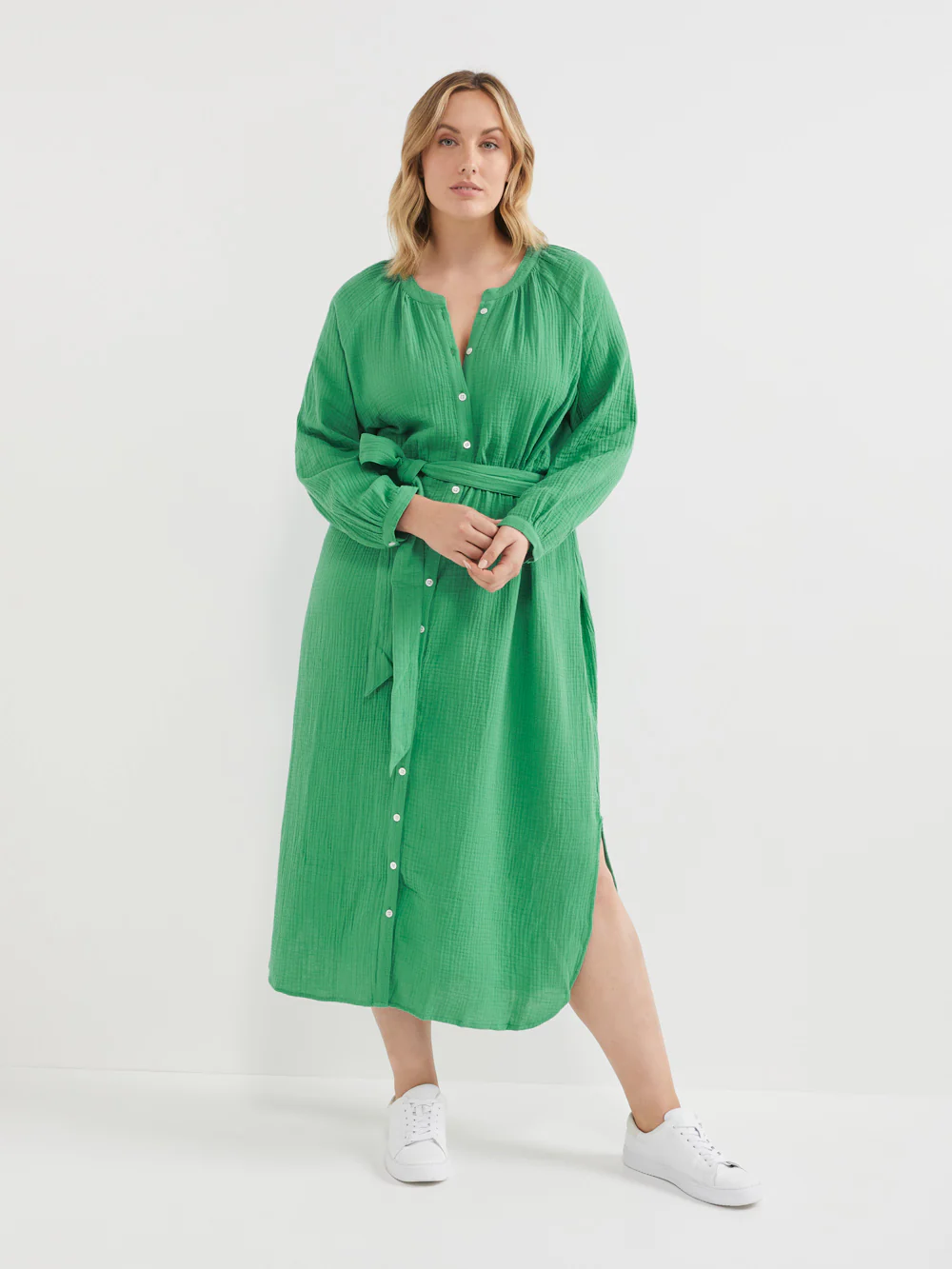 The Cotton Crinkle Boho Dress - Image 7