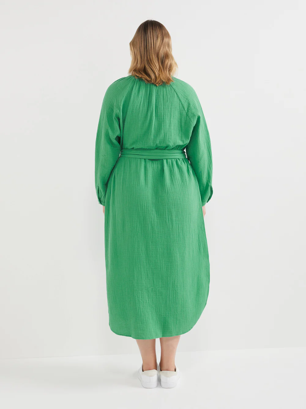 The Cotton Crinkle Boho Dress - Image 8