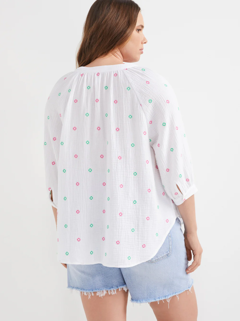 The Cotton Crinkle Scoop Neck Top - Image 8