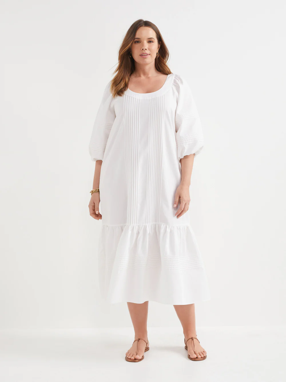 The Cotton Pintuck Dress - Image 6