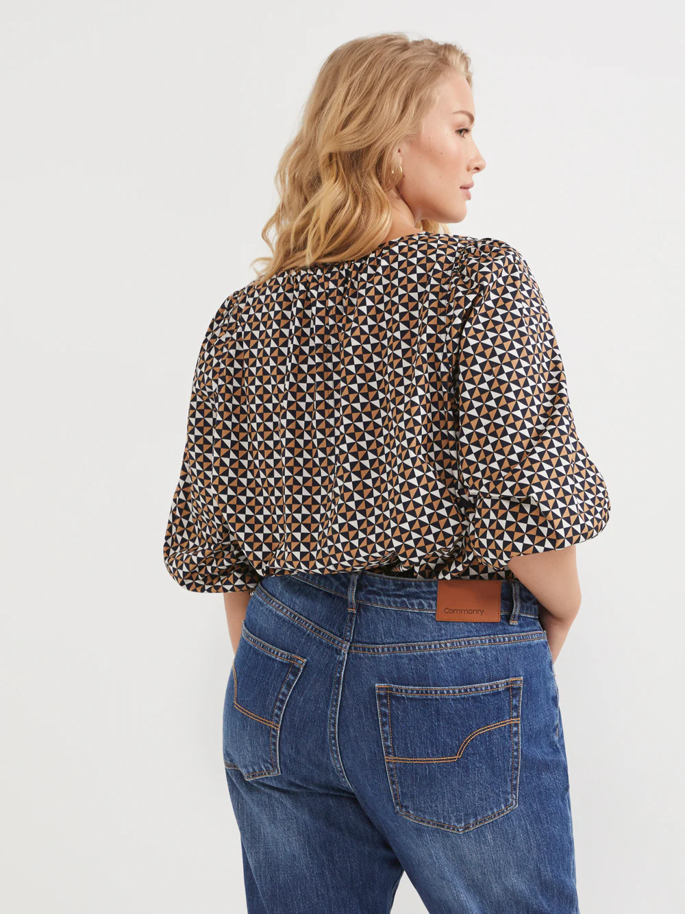 The Cotton Poplin Gathered Top - Image 9