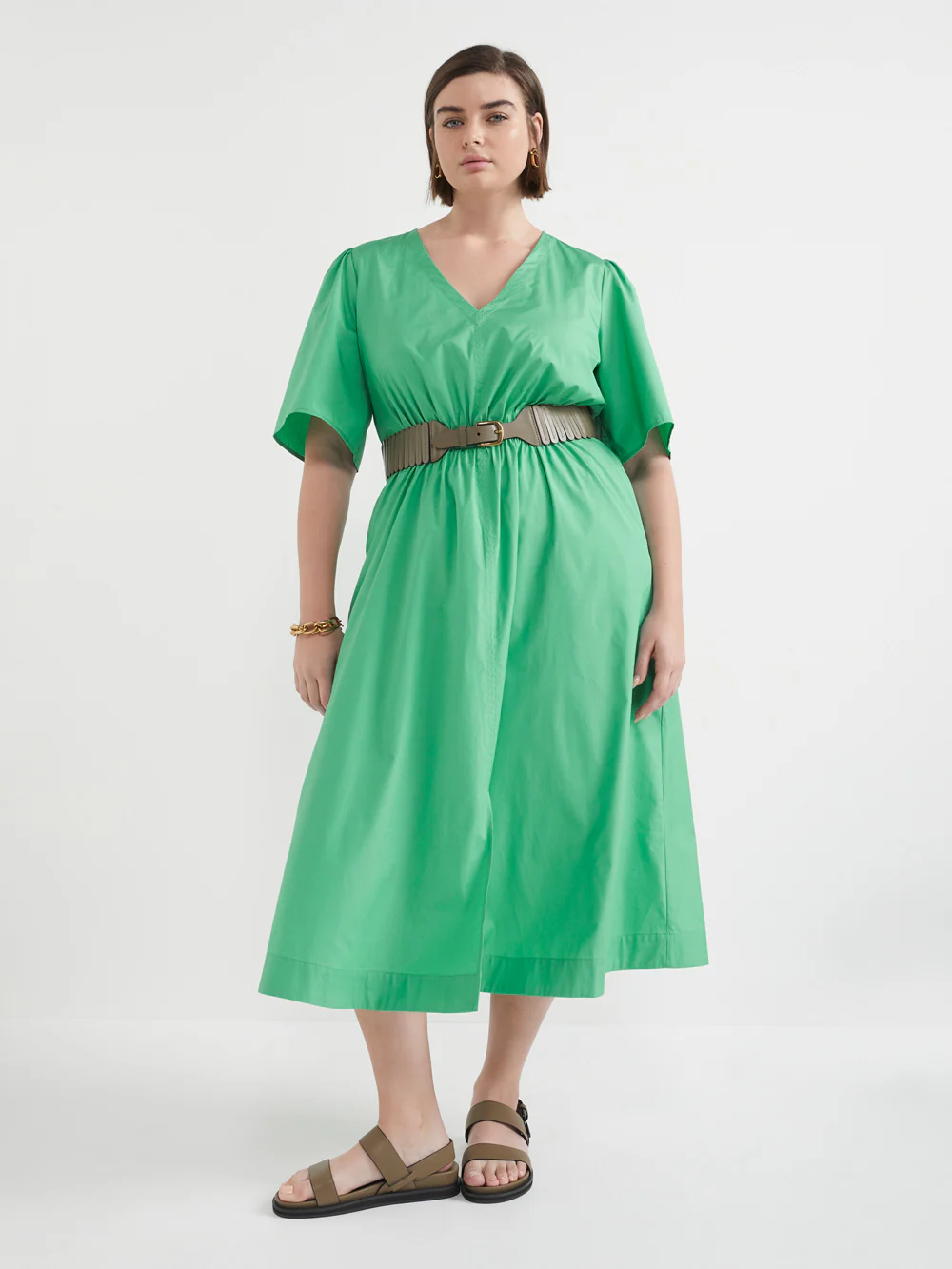 The Cotton Poplin Maxi Dress - Image 6