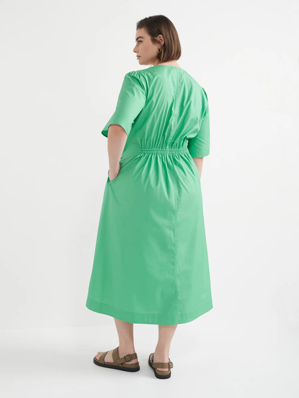 The Cotton Poplin Maxi Dress - Image 8