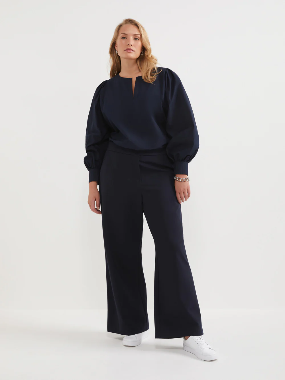 The Cotton Poplin Multi Stitch Top - Image 6