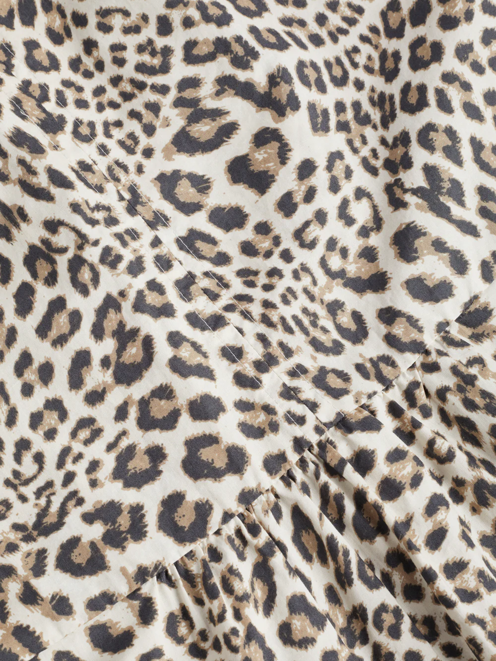 The Cotton Poplin Ocelot Print Dress - Image 5