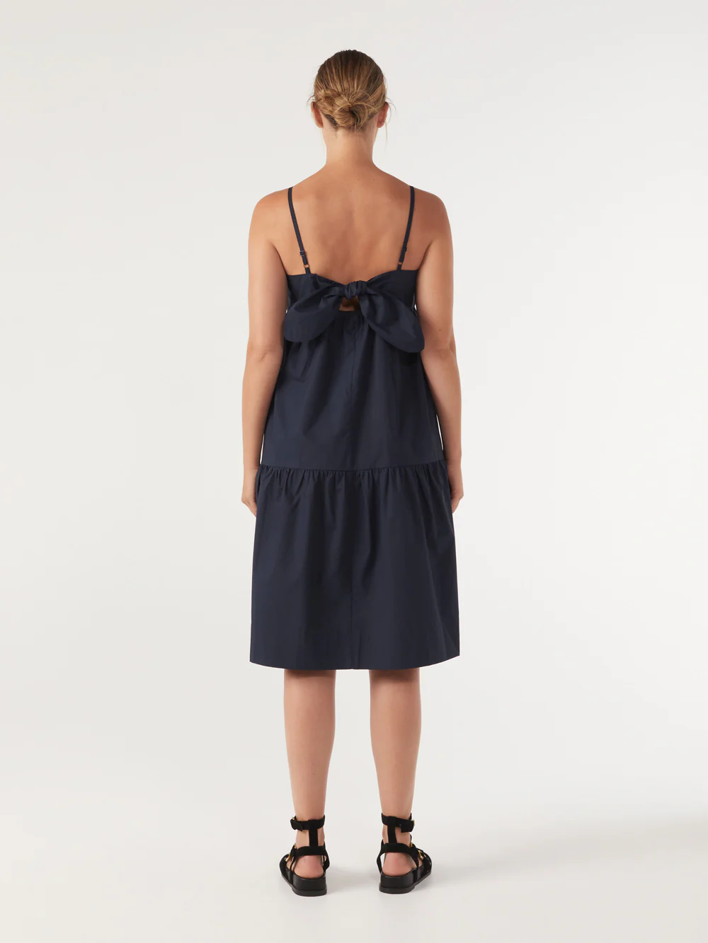 The Cotton Poplin Tie-Back Dress - Image 3