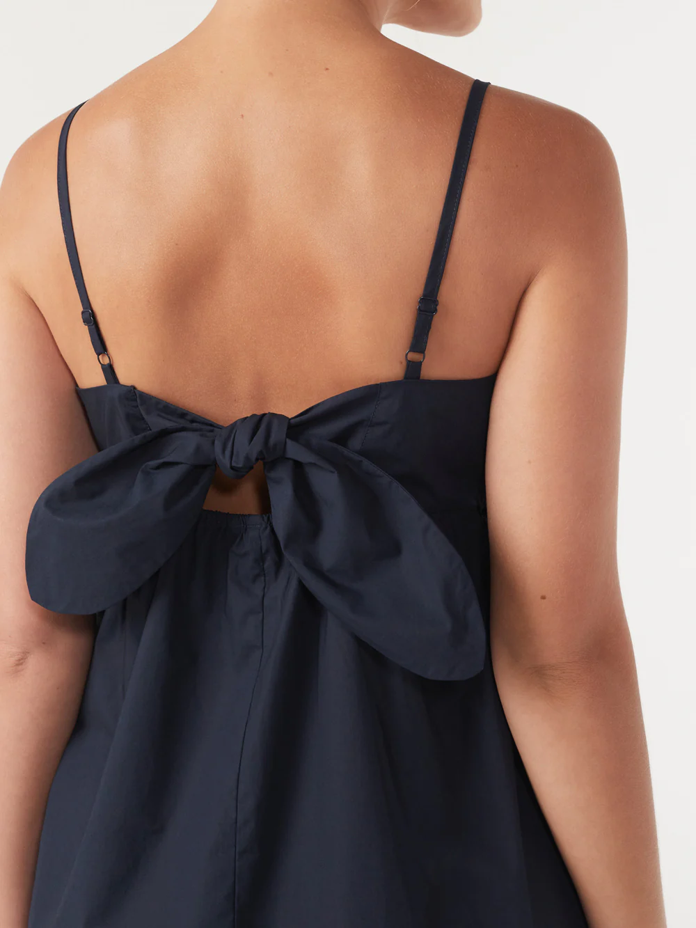 The Cotton Poplin Tie-Back Dress - Image 4