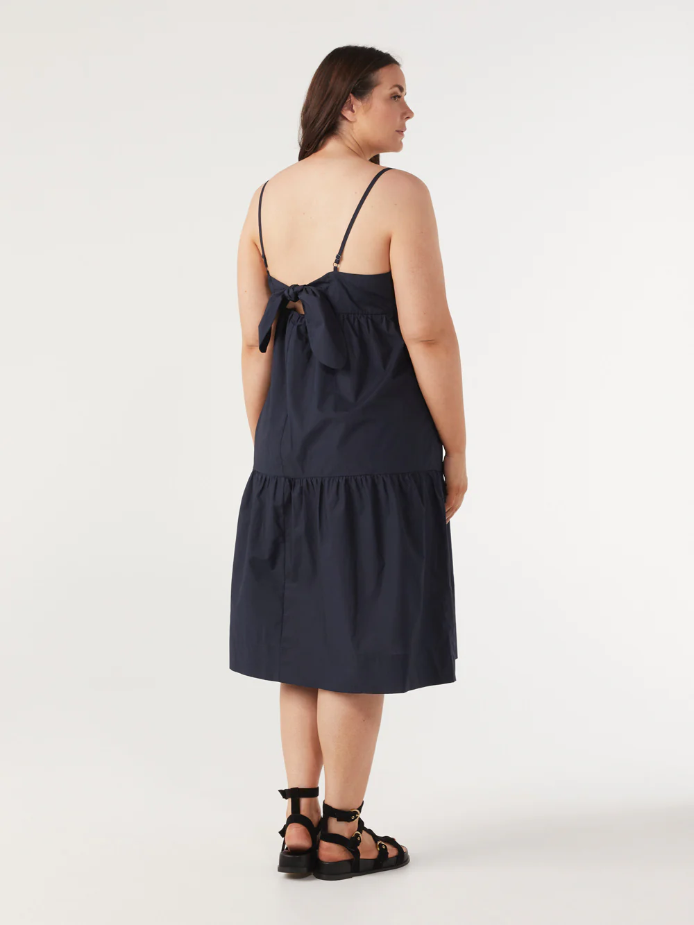 The Cotton Poplin Tie-Back Dress - Image 6