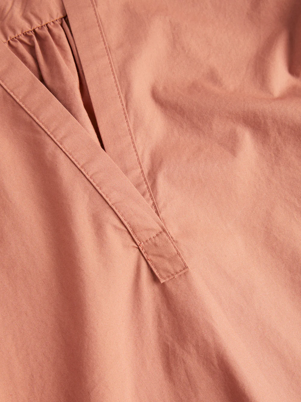 The Cotton Poplin Tiered Back Dress - Image 5