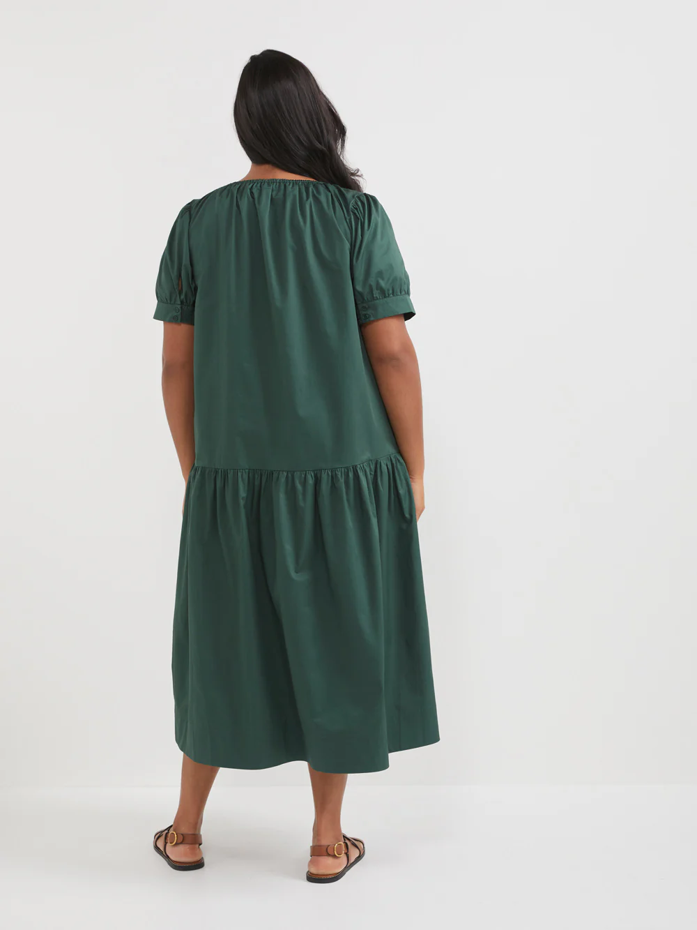 The Cotton Sateen Boho Dress - Image 8