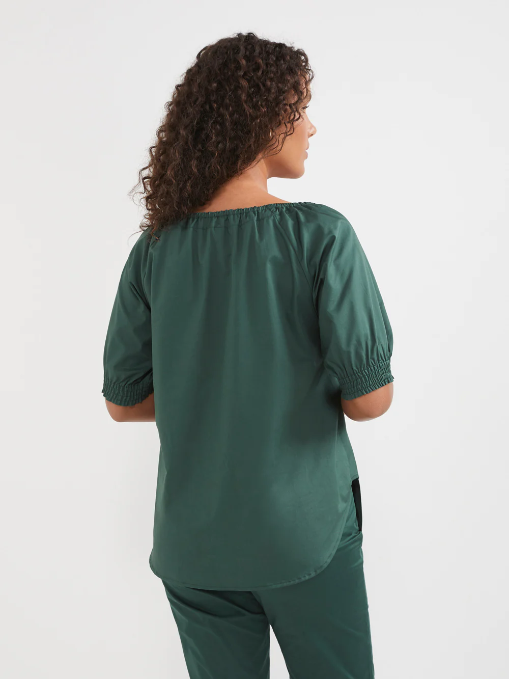 The Cotton Sateen Boho Top - Image 7