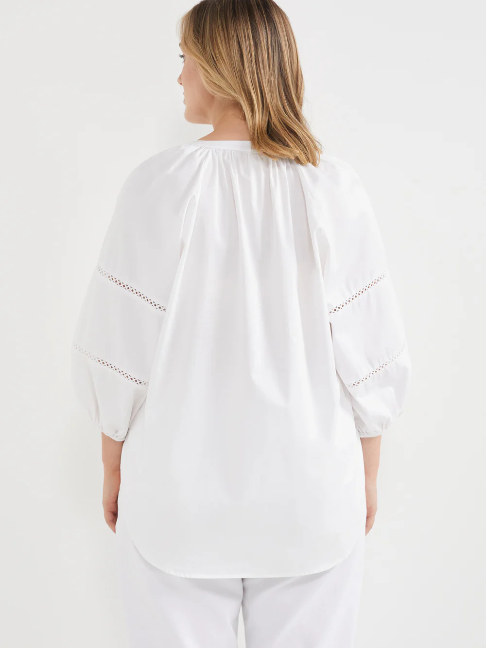 The Cotton Sateen Boho Top - Image 7