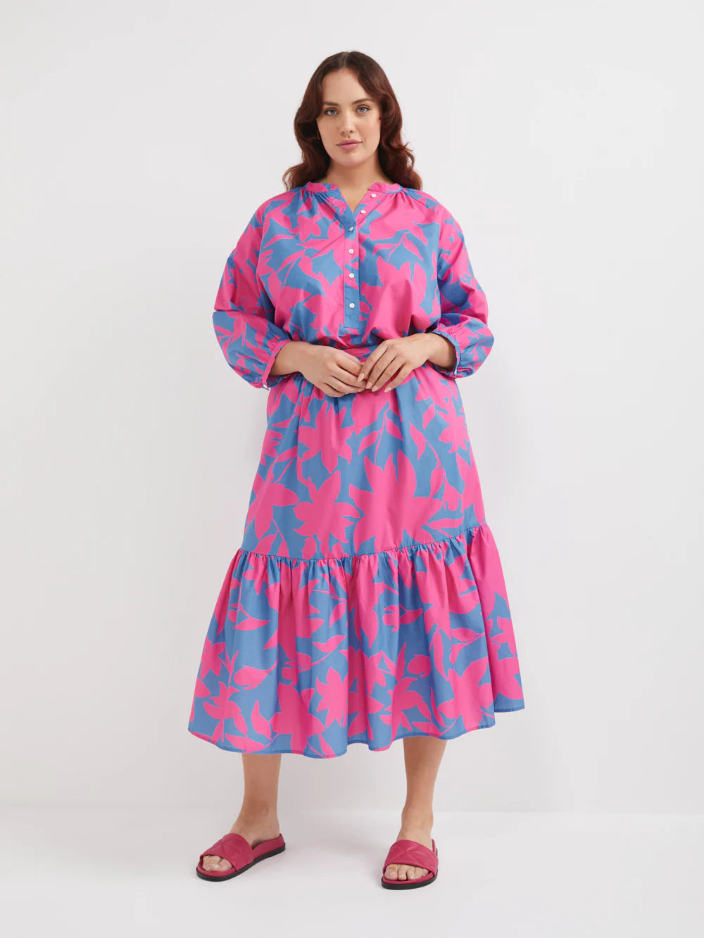 The Cotton Voile Statement Print Top - Image 6