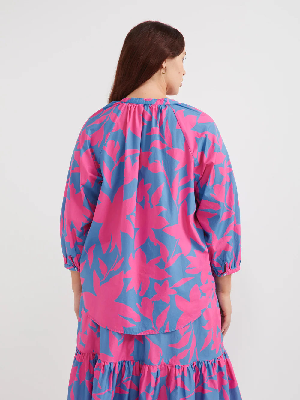 The Cotton Voile Statement Print Top - Image 7