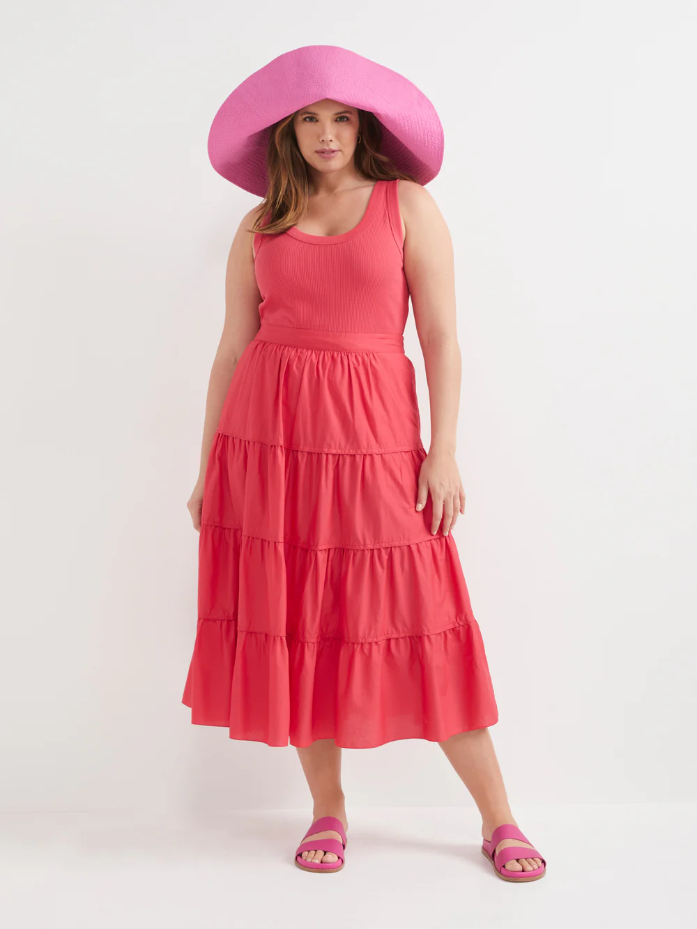 The Cotton Voile Tiered Skirt - Image 5