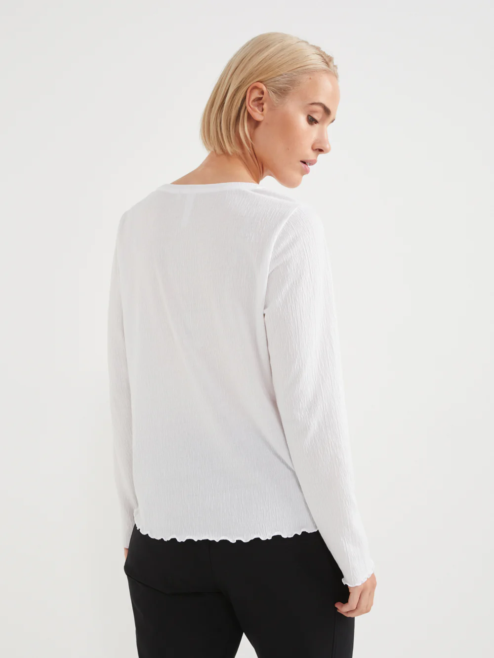 The Crinkle Jersey Tee - Image 4