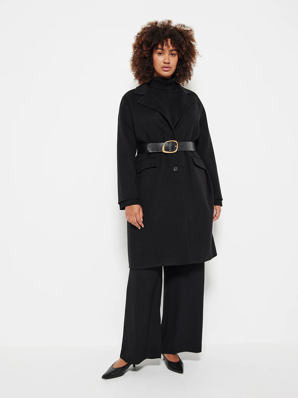 The Double Face Wool Crombie Coat - Image 10