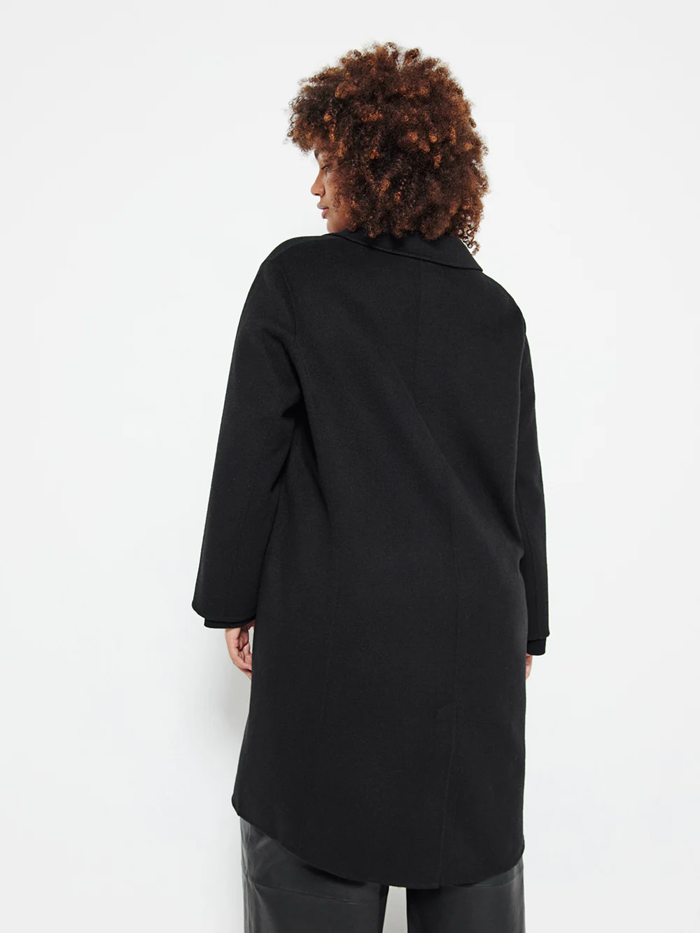 The Double Face Wool Crombie Coat - Image 8