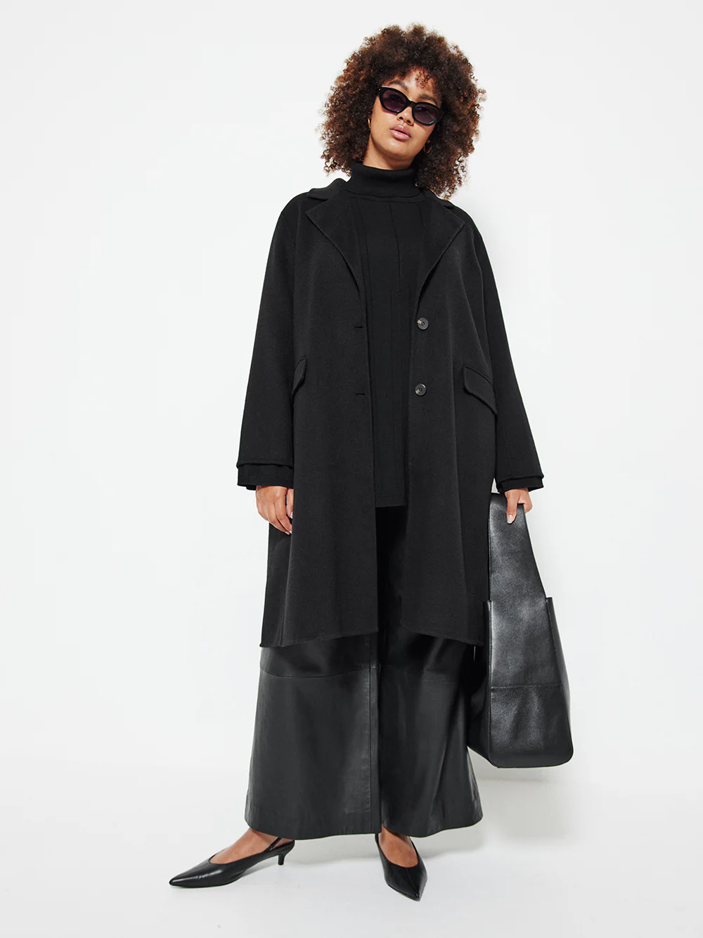 The Double Face Wool Crombie Coat - Image 9