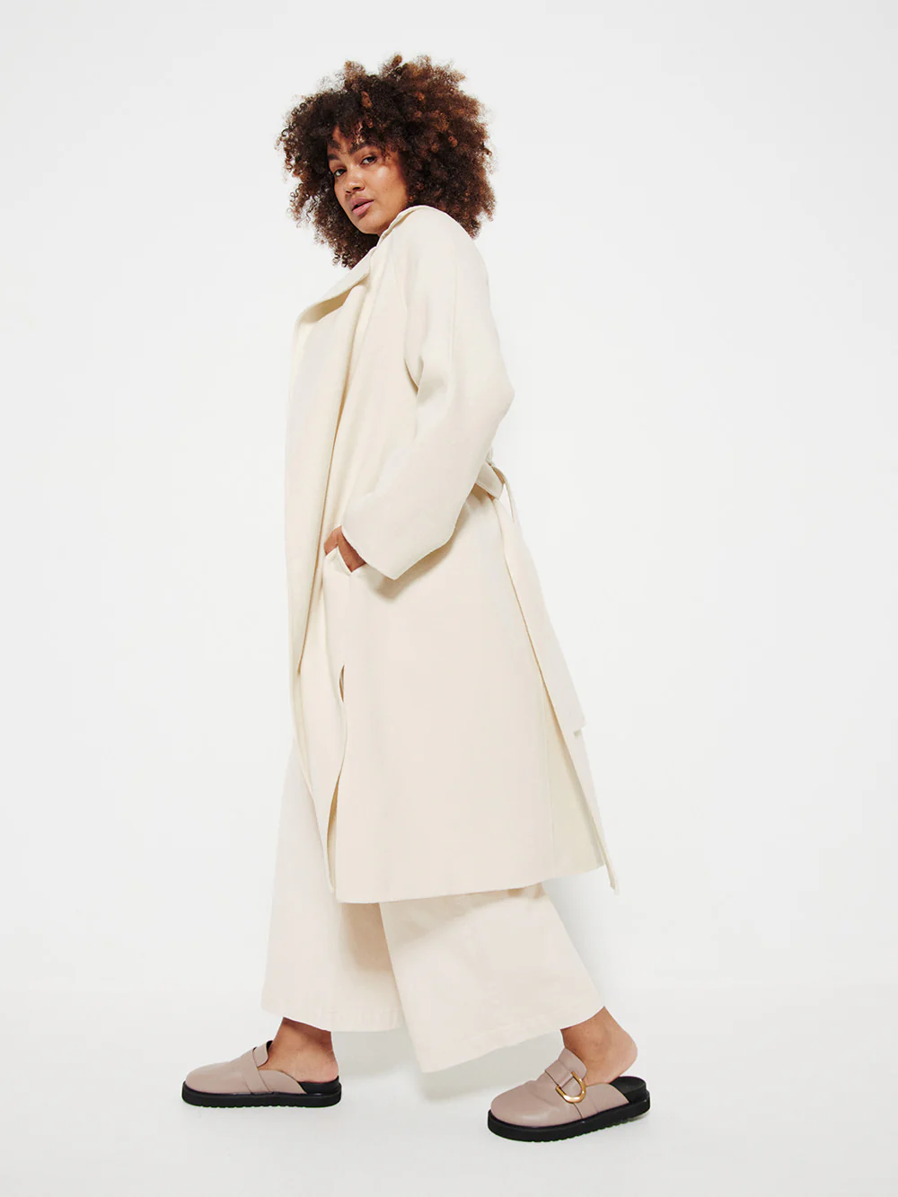 The Double Faced Wool Trench - Image 8