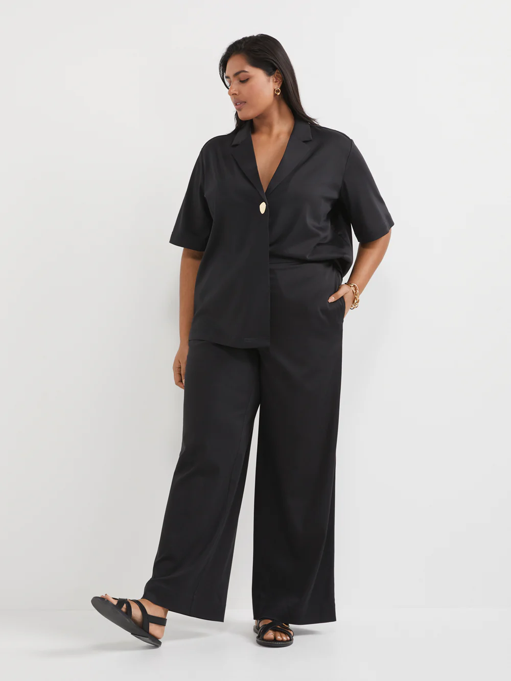 The Draped Fluid Trouser - Image 6