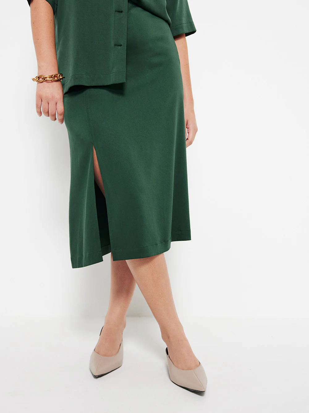 The Draped Midi Skirt - Image 2