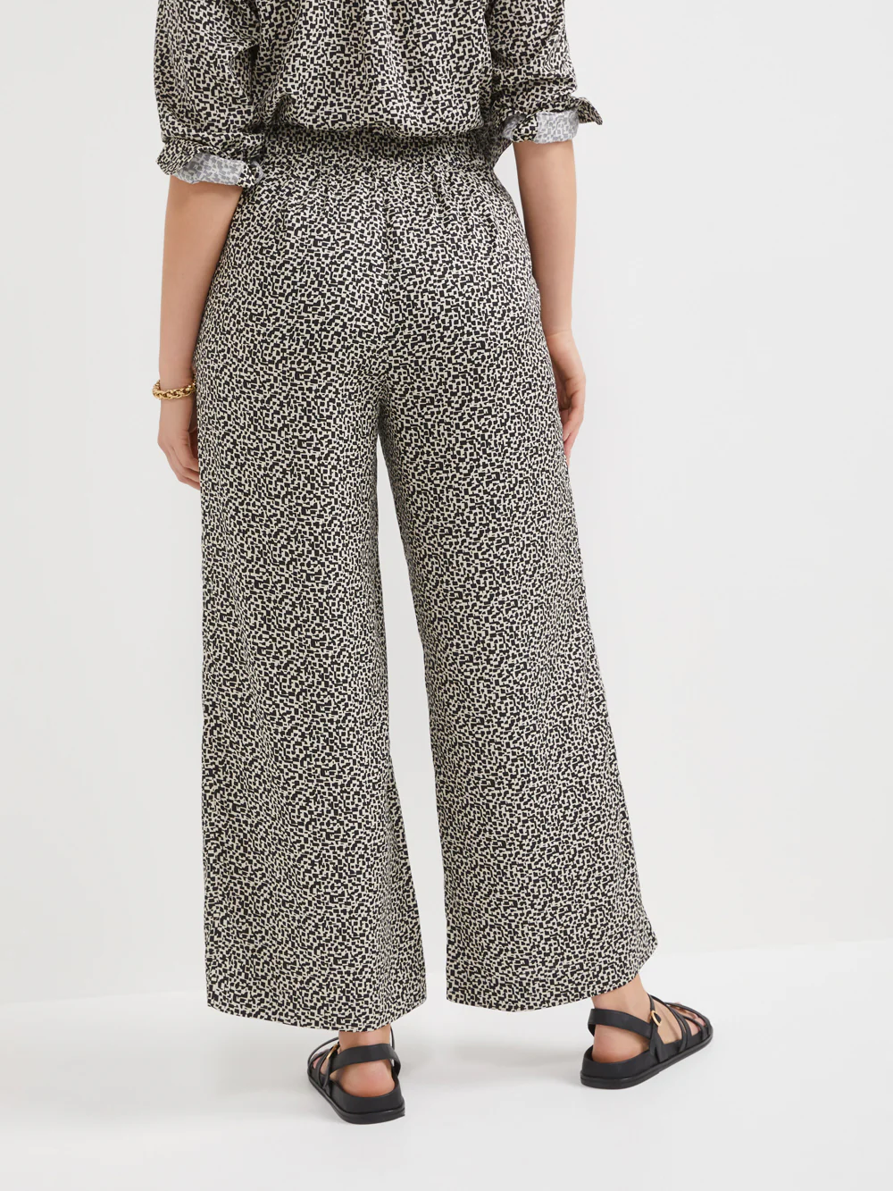 The Draped Print Trouser - Image 3