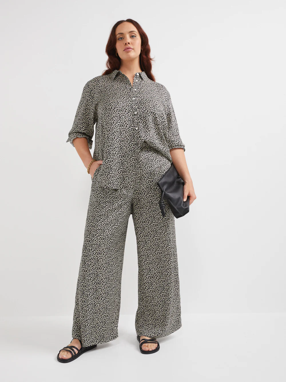 The Draped Print Trouser - Image 5