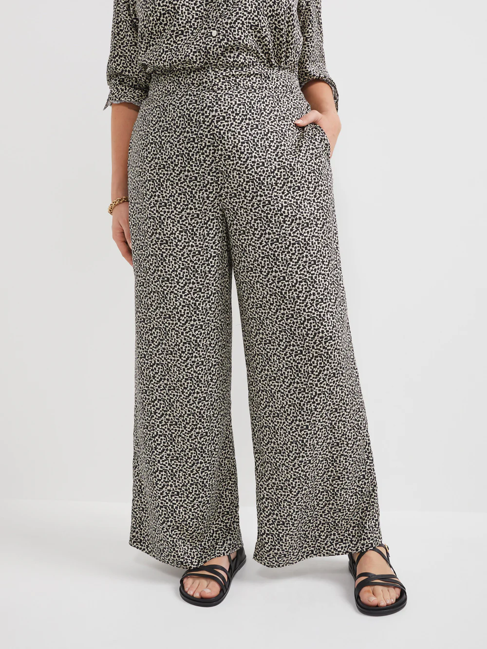 The Draped Print Trouser - Image 6
