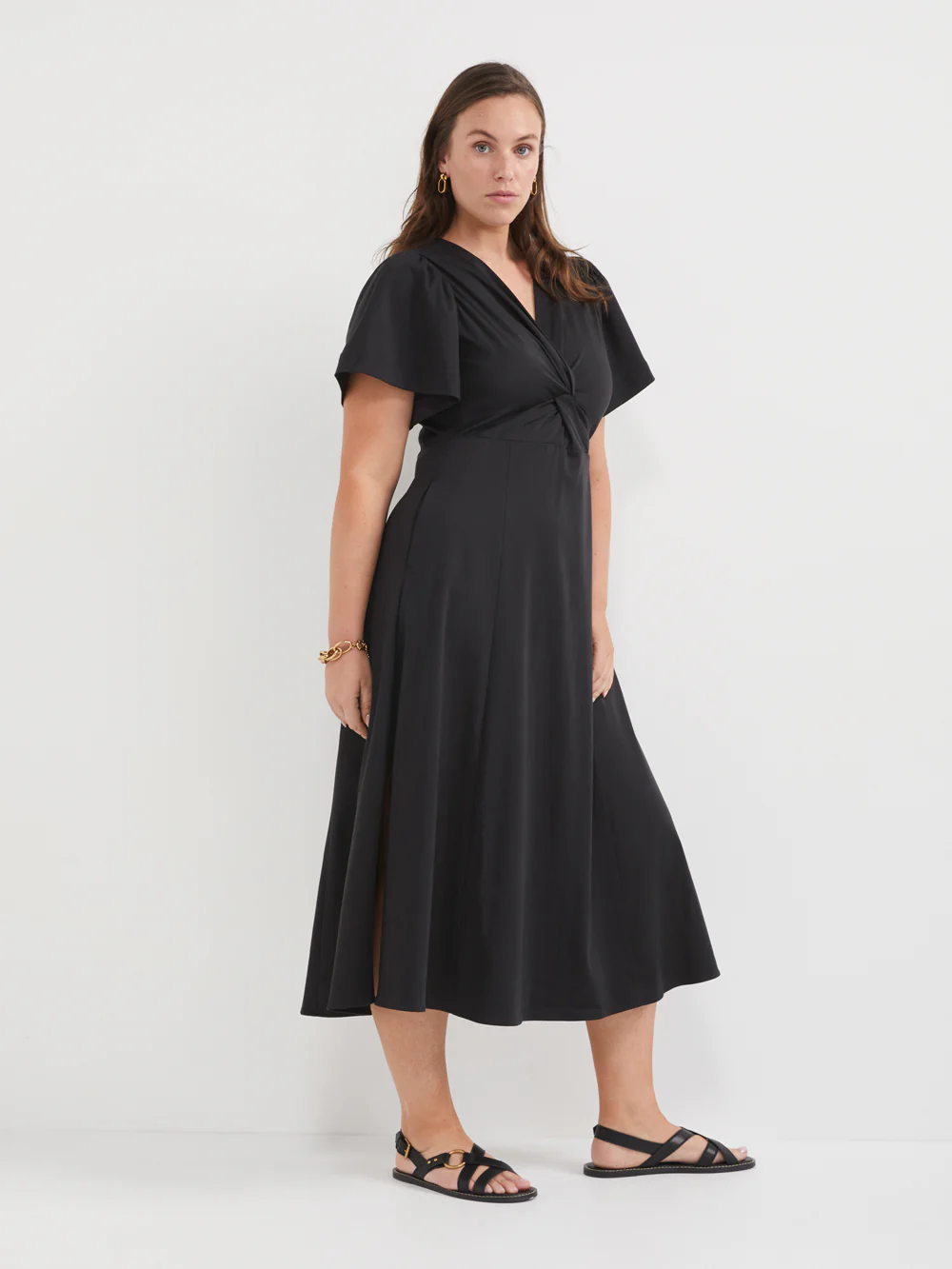The Draped Twist Front Dress - Image 3