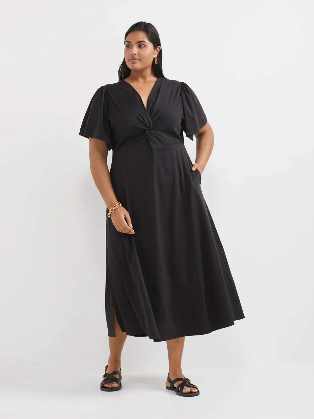 The Draped Twist Front Dress - Image 6