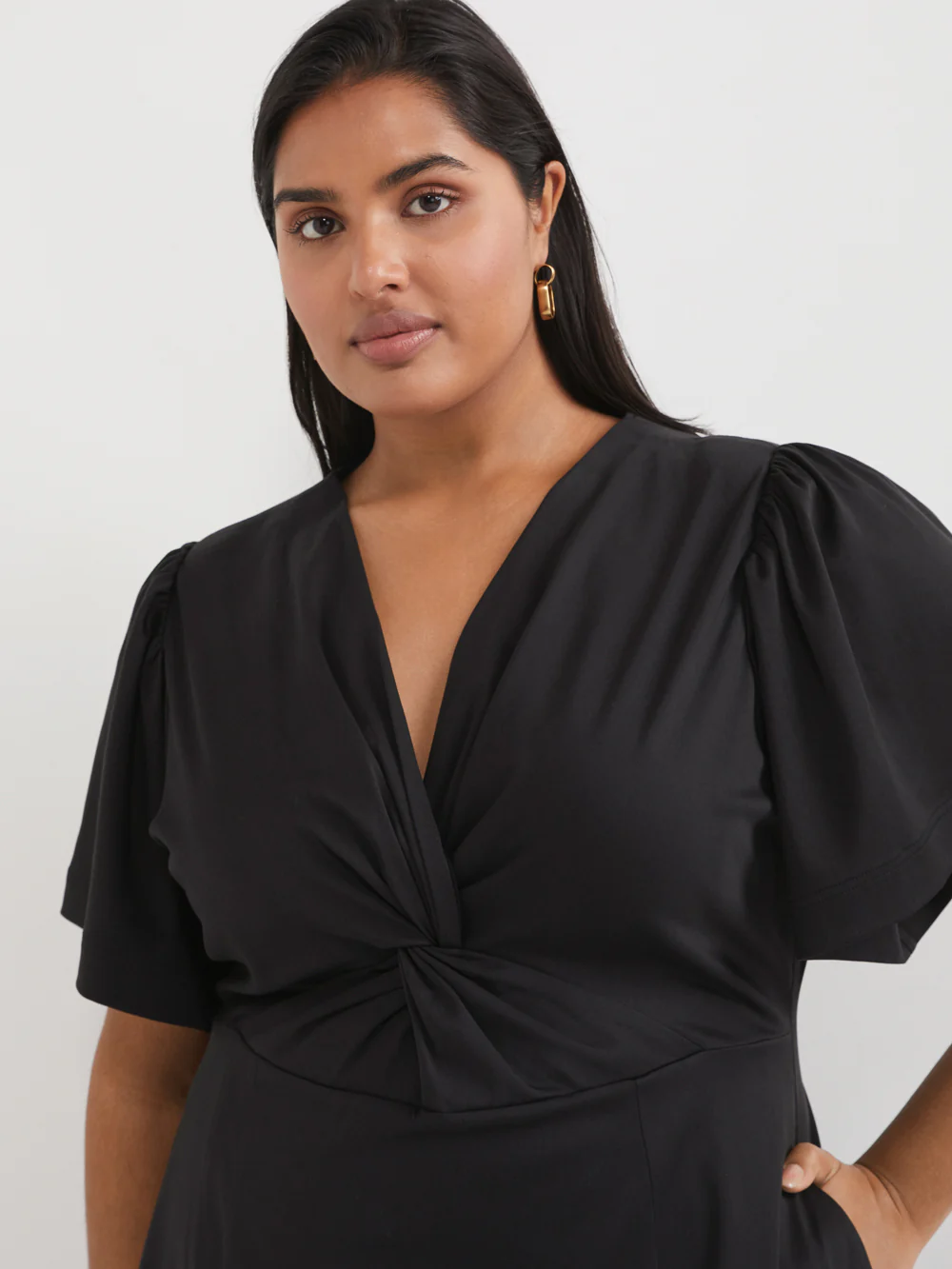 The Draped Twist Front Dress - Image 7