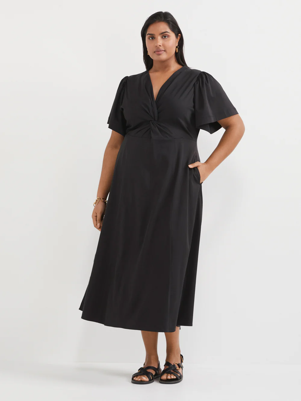 The Draped Twist Front Dress - Image 8