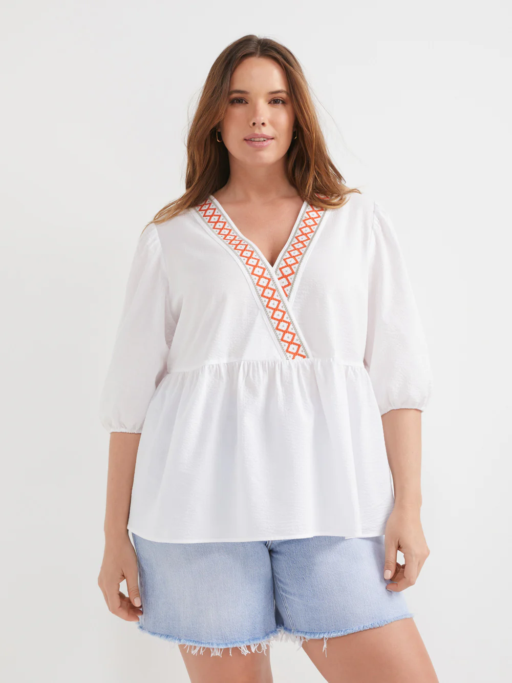 The Embroidered Seersucker Top - Image 7