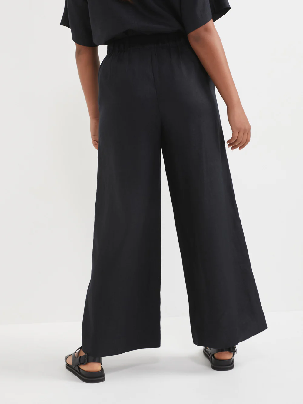 The Flat Front Linen Pant - Image 3