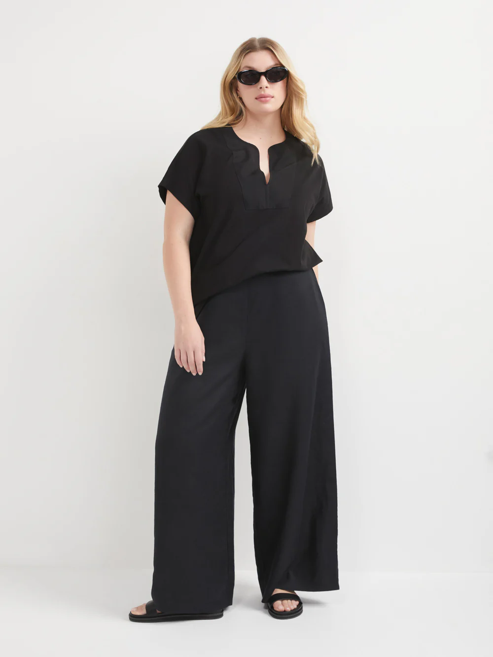 The Flat Front Linen Pant - Image 5
