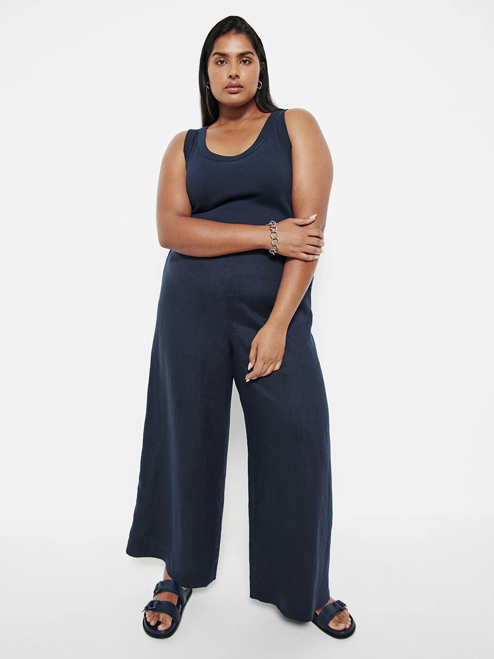 The Flat Front Linen Pant - Image 6