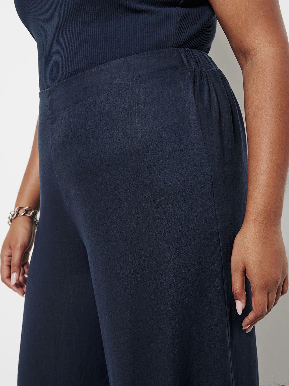 The Flat Front Linen Pant - Image 8