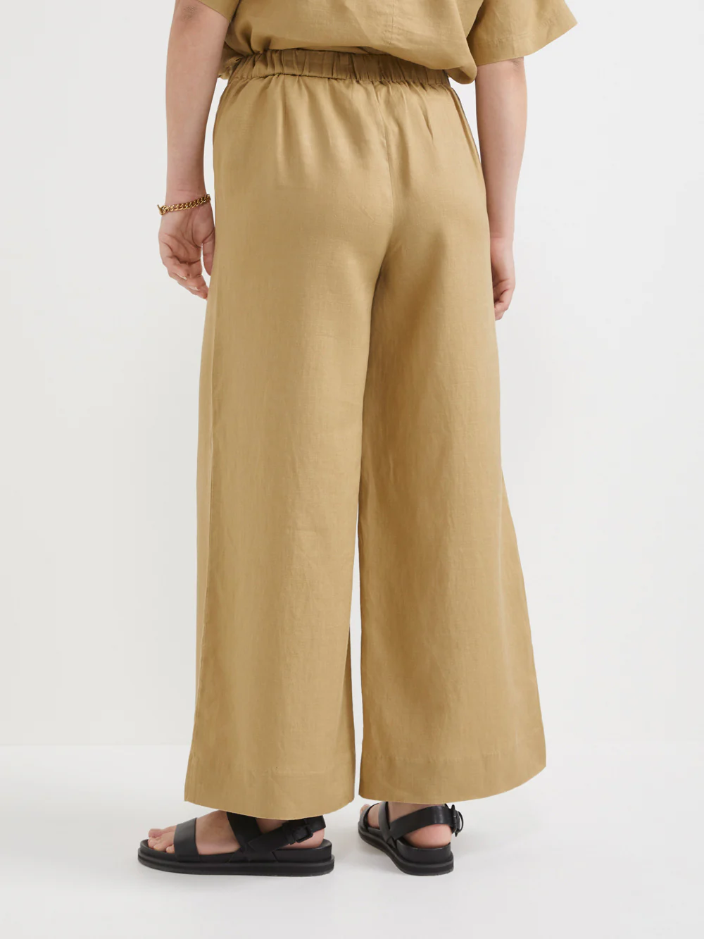 The Flat Front Linen Pant - Image 3