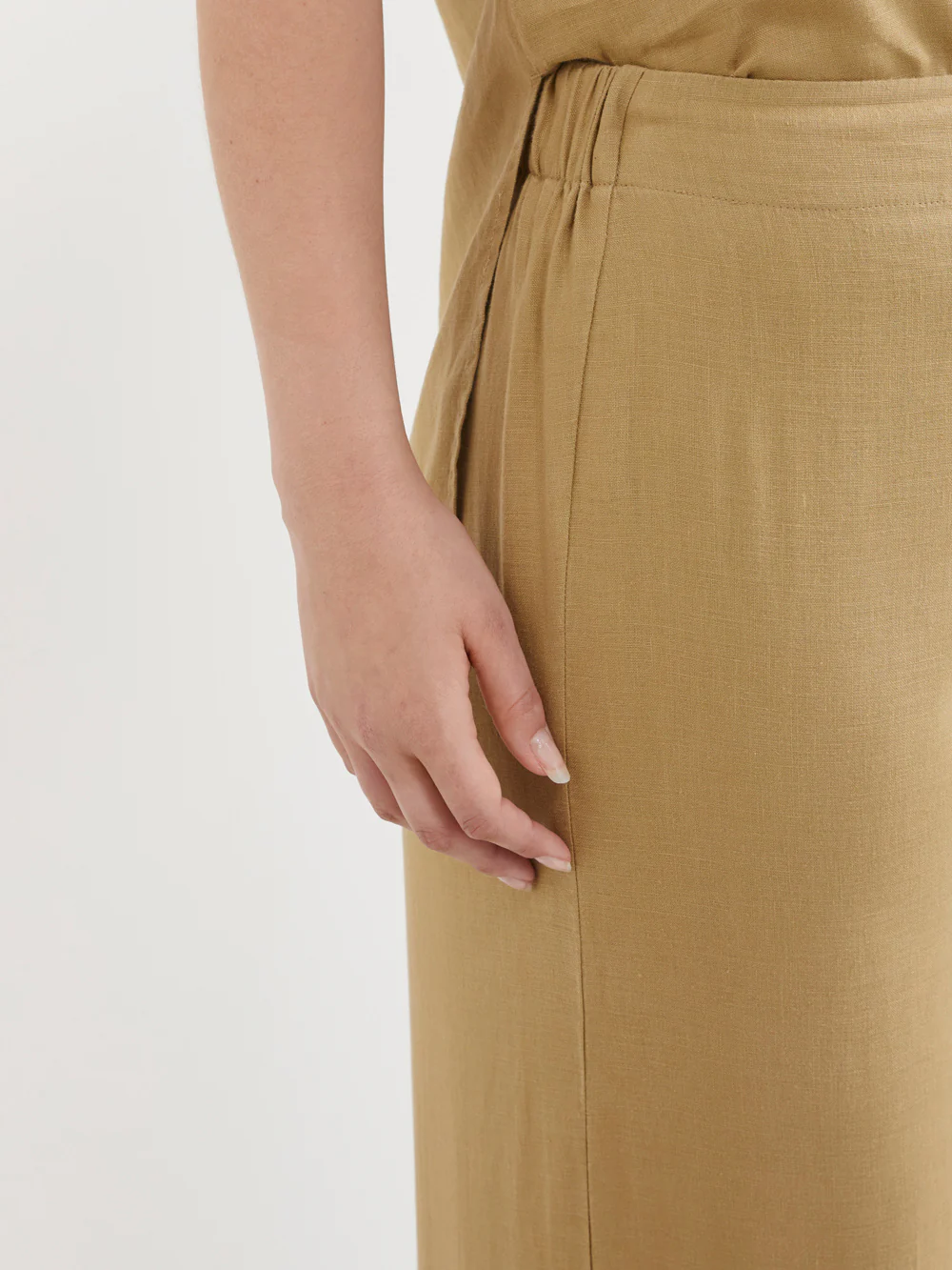The Flat Front Linen Pant - Image 4