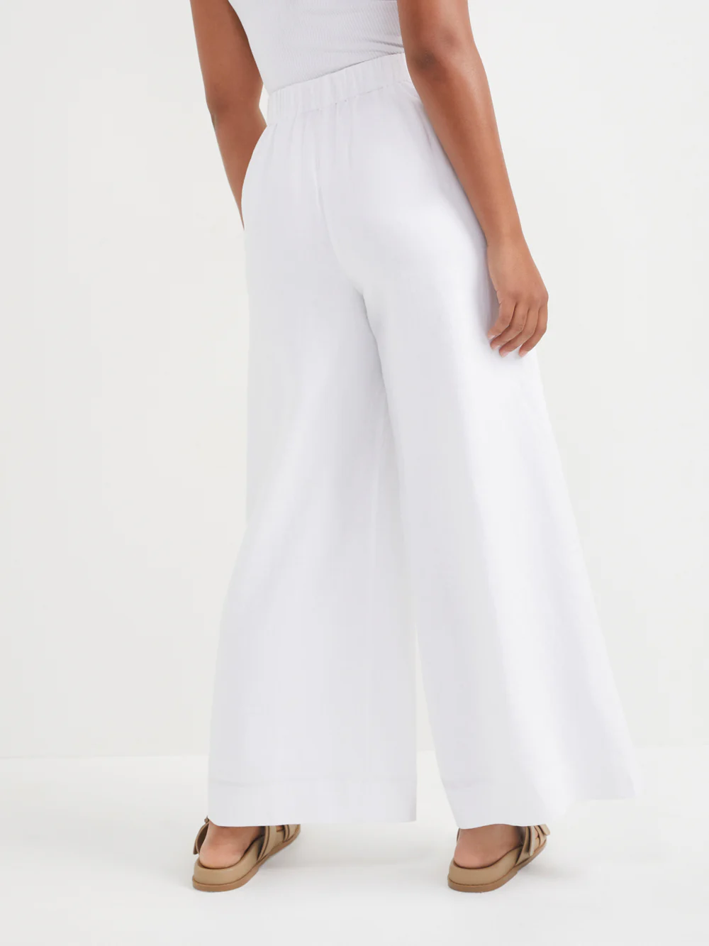 The Flat Front Linen Pant - Image 3
