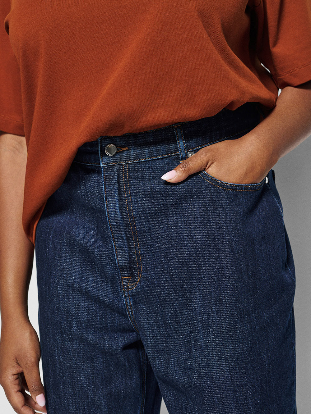 The High Rise Crop Girlfriend Jean - Image 6