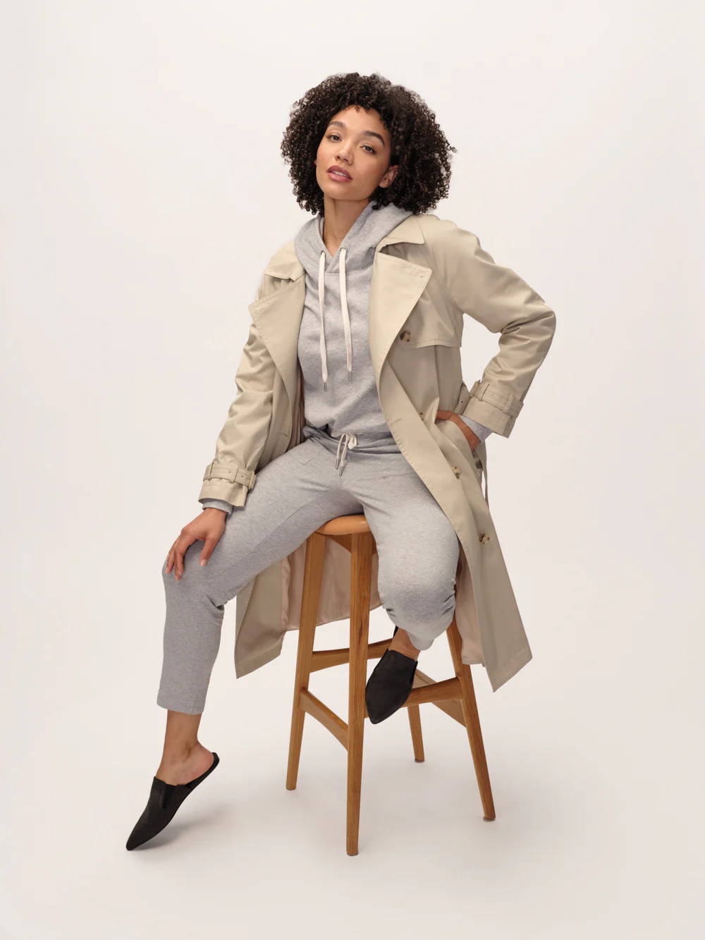 The Icon Cotton Trench - Image 2