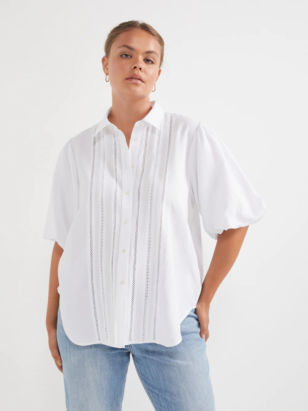 The Lace Trim Shirt - Image 7