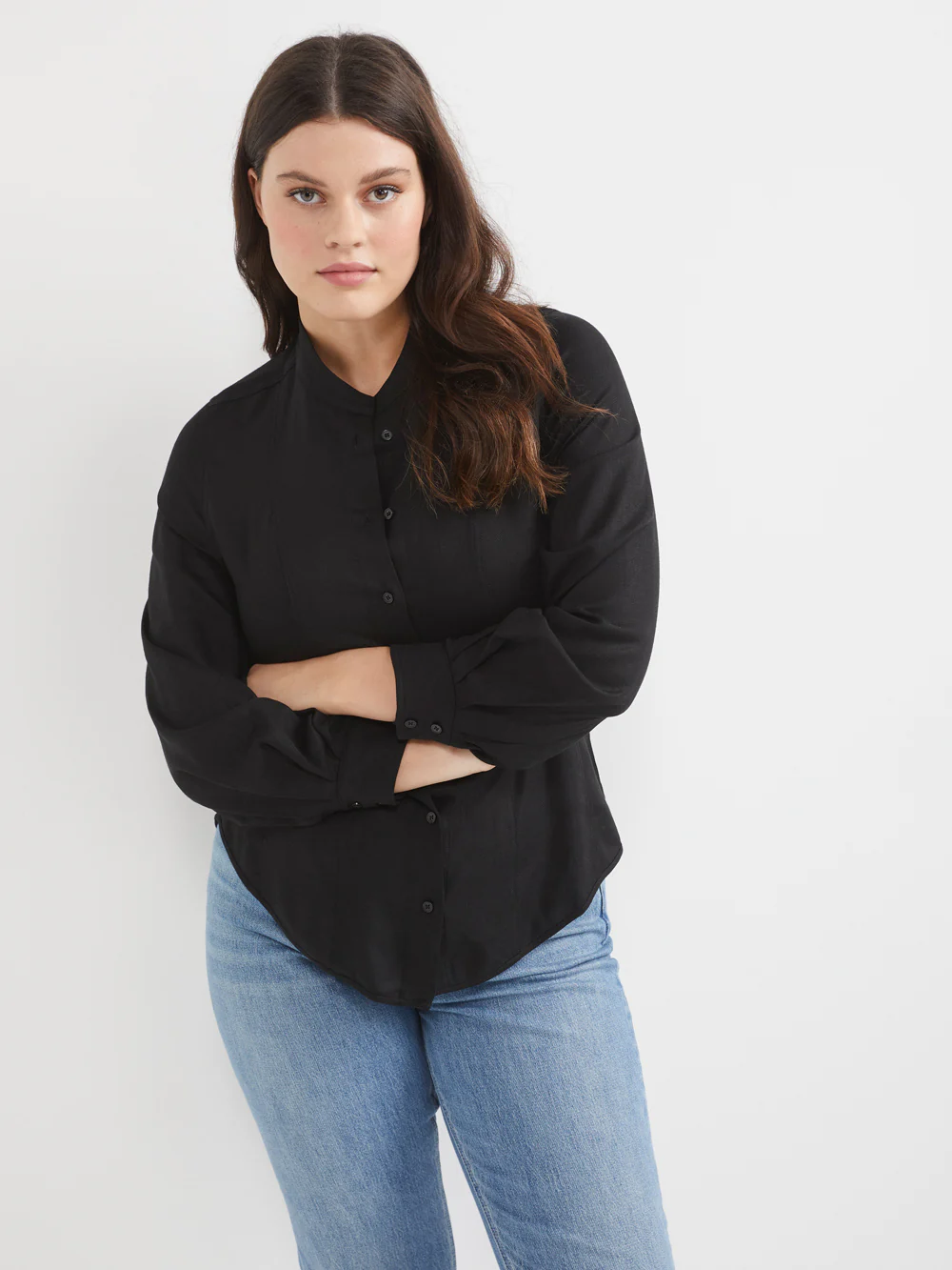 The Linen Blend Fitted Shirt