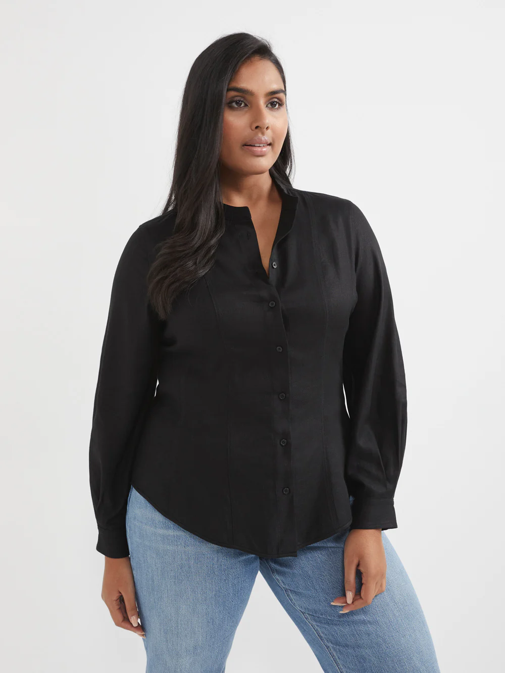 The Linen Blend Fitted Shirt - Image 5